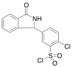 2-Chloro-5-(2,3-dihydro-3-oxo-1H-isoindol-1-yl)benzenesulfonyl chloride