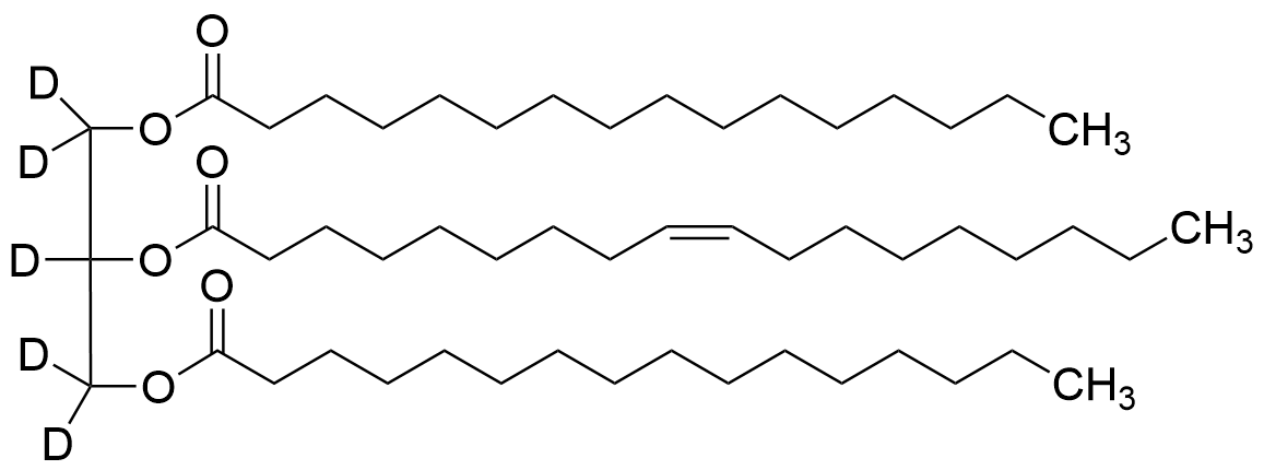 1,3-Dipalmitoyl-2-oleoyl Glycerol-d5