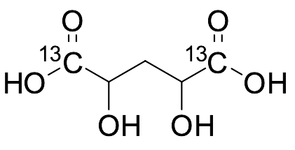 2,4-Dihydroxyglutaric Acid-13C2
