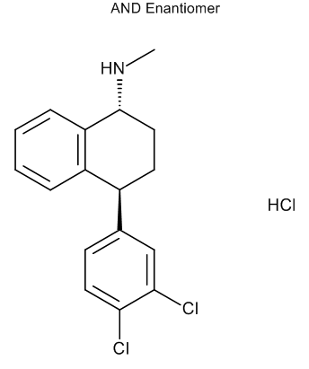 (1RS,4SR)-4-(3,4-Dichlorophenyl)-N-methyl-1,2,3,4-tetrahydronaphthalen-1-amine Hydrochloride - CAS No. 79617-99-5 (1RS,4SR)-4-(3,4-Dichlorophenyl)-N-methyl-1,2,3,4-tetrahydronaphthalen-1-amine Hydrochloride