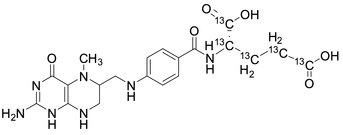 5-Methyltetrahydrofolate-13C5