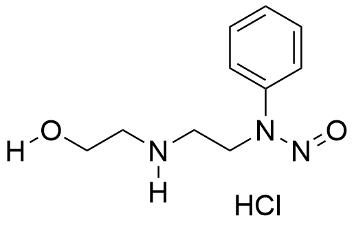 N-(2-((2-Hydroxyethyl)amino)ethyl)-N-phenylnitrous Amide Hydrochloride