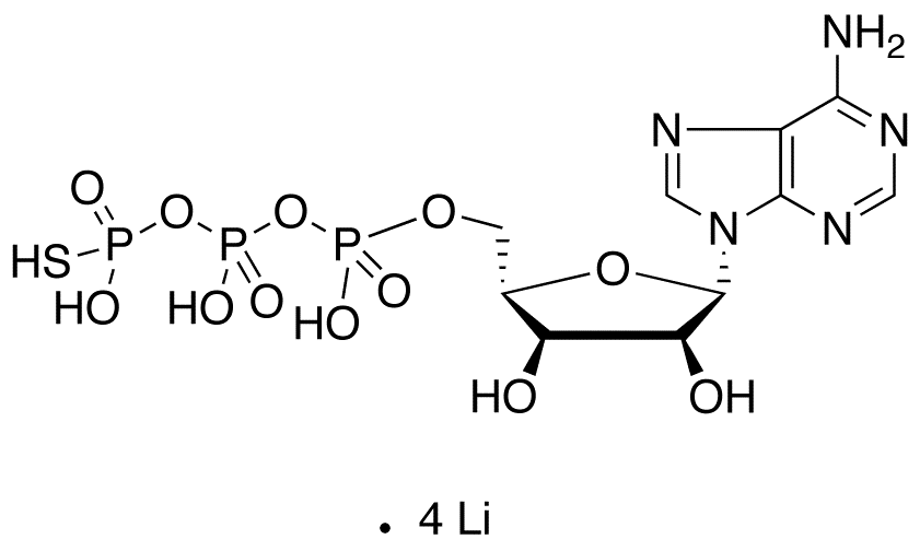 Adenosine 5’-[Gamma-thio]triphosphate Tetralithium Salt (85%)