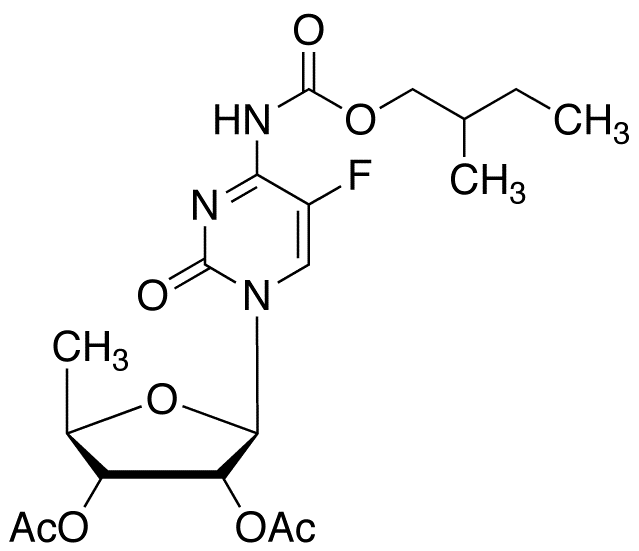 2’,3’-Di-O-acetyl-5'-deoxy-5-fluoro-N-[(2-methylbutoxy)carbonyl]cytidine