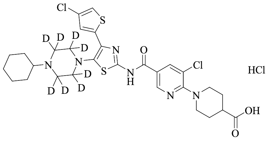 Avatrombopag Hydrochloride-d8