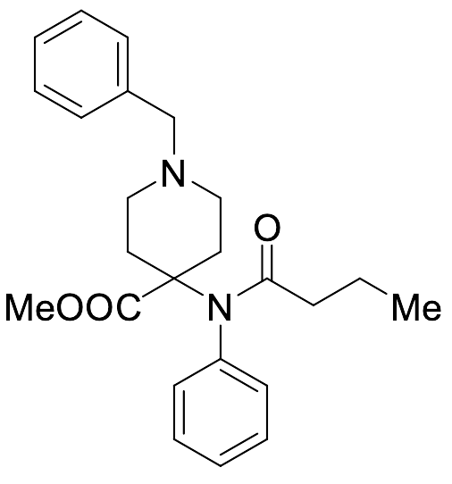 Methyl 4-[(1-Oxobutyl)phenylamino]-1-(phenylmethyl)-4-piperidinecarboxylate