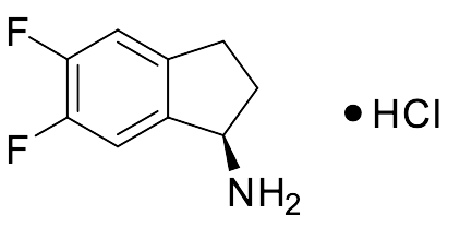 (R)-5,6-Difluoro-2,3-dihydro-1H-inden-1-amine Hydrochloride