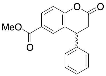 rac 6-Methoxycarbonyl-4-phenyl-3,4-dihydrocoumarin