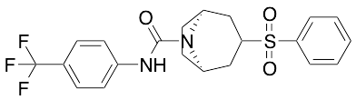 3-(Phenylsulfonyl)-N-(4-(trifluoromethyl)phenyl)-8-azabicyclo[3.2.1]octane-8-carboxamide