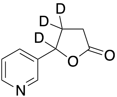 rac 5-(3-Pyridyl)tetrahydro-2-furanone-d3