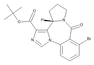 Bretazenil [A crystalline solid]