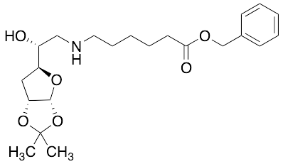 Benzyl 6-(((R)-2-((3aR,5S,6aR)-2,2-Dimethyltetrahydrofuro[2,3-d][1,3]dioxol-5-yl)-2-hydroxyethyl)amino)hexanoate