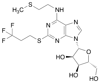 N-​[2-​(Methylthio)​ethyl]​-​2-​[(3,​3,​3-​trifluoropropyl)​thio]​-adenosine
