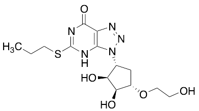 2-des([(3,4-difluorophenyl)cyclopropyl]amino)-2-oxo-Ticagrelor