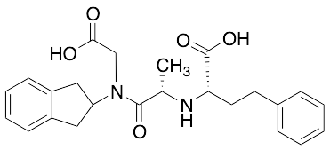 N-[(1S)-1-Carboxy-3-phenylpropyl]-L-alanyl-N-(2,3-dihydro-1H-inden-2-yl)glycine