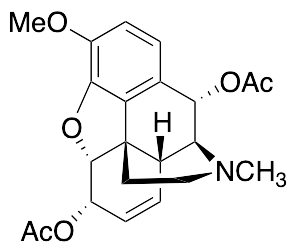 (5Alpha,6Alpha,10Alpha)-7,8-Didehydro-4,5-epoxy-3-methoxy-17-methylmorphinan-6,10-diol 6,10-Diacetate
