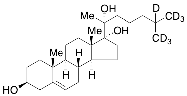 (20R)-17alpha,20-Dihydroxycholesterol-d7