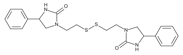 Bis[2-(2-oxo-4-phenylimidazolidin-1-yl)ethyl] Disulfide (Levamisole Impurity)