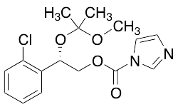 (2S)-2-(2-Chlorophenyl)-2-(1-methoxy-1-methylethoxy)Ethyl Ester 1H-Imidazole-1-carboxylic Acid