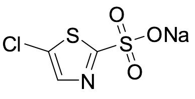 5-Chloro-thiazole-2-sufonic Acid Sodium Salt