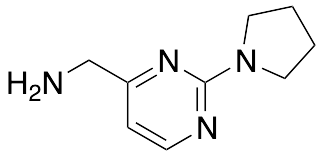 [2-(Pyrrolidin-1-yl)pyrimidin-4-yl]methanamine