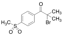 2-Bromo-2-methyl-1-[4-(methylsulfonyl)phenyl]-1-propanone