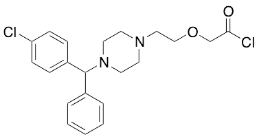 [2-[4-[(4-Chlorophenyl)phenylmethyl]-1-piperazinyl]ethoxy]acetyl Chloride