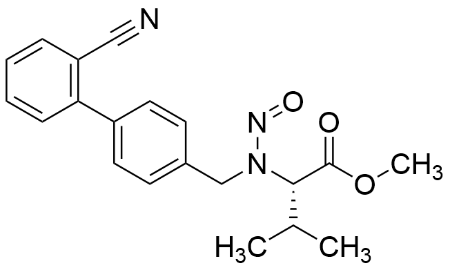 Methyl N-((2'-Cyano-[1,1'-biphenyl]-4-yl)methyl)-N-Nitroso-L-valinate