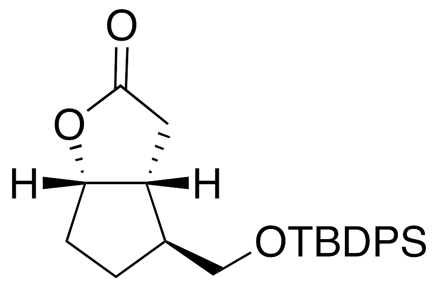 [3aR-(3aalpha,4alpha,6aalpha)]-4-[[[(1,1-Dimethylethyl)diphenylsilyl]oxy]methyl]hexahydro-2H-cyclopenta[b]furan-2-one