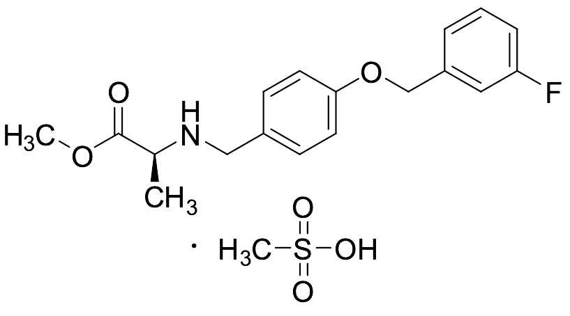 3-Desfluoro,-4-Fluoro-Safinamide Carboxylic Acid Methyl Ester Mesylate