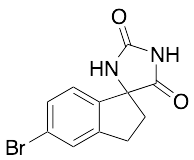 5'-Bromo-2',3'-dihydrospiro[imidazolidine-4,1'-indene]-2,5-dione