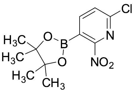 6-Chloro-2-nitro-3-(4,4,5,5-tetramethyl-1,3,2-dioxaborolan-2-yl)pyridine