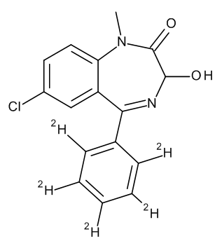 Temazepam-D5 1.0 mg/ml in Methanol - CAS No. 136765-51-0 Temazepam-D5 1.0 mg/ml in Methanol