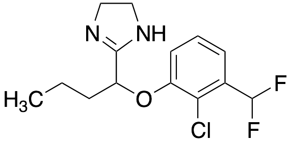 2-[1-[2-Chloro-3-(difluoromethyl)phenoxy]butyl]-4,5-dihydro-1H-imidazole