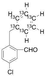 2-Benzyl-5-chlorobenzaldehyde-13C6