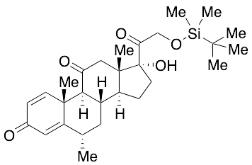 21-O-tert-Butyldimethylsilyl Methyl Prednisone