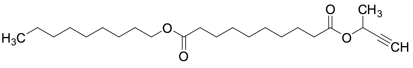 1-(But-3-yn-2-yl) 10-Nonyl Decanedioate