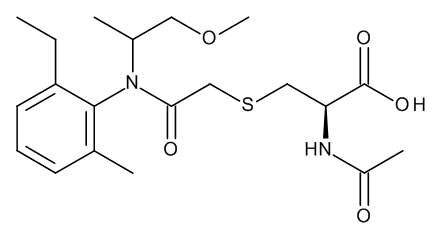 Metolachlor mercapturate - CAS No. 159956-64-6 Metolachlor mercapturate