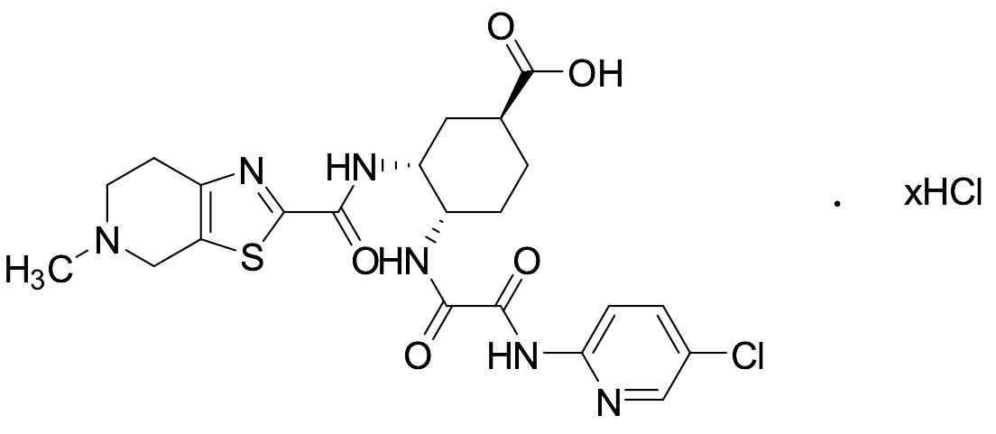 Edoxaban 4-Carboxylic Acid Hydrochloride