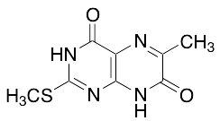6-Methyl-2-methylthio-4,7(3H,8H)-pteridinedione