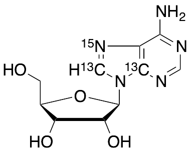 Adenosine-13C2,15N1