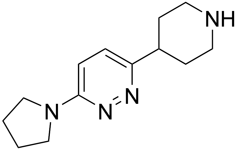 3-(Piperidin-4-yl)-6-(pyrrolidin-1-yl)pyridazine
