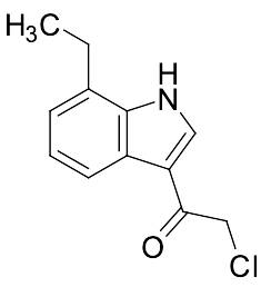 2-Chloro-1-(7-ethyl-1H-indol-3-yl)ethan-1-one