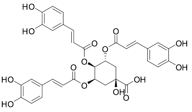 (1S,3R,4S,5R)-3,4,5-Tris(((E)-3-(3,4-dihydroxyphenyl)acryloyl)oxy)-1-hydroxycyclohexane-1-carboxylic Acid