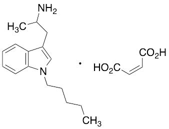 alpha-Methyl-1-pentyl-1H-indole-3-ethanamine (2Z)-2-Butenedioate