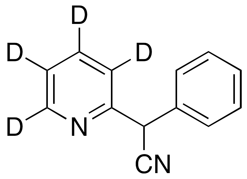 Alpha-Phenyl-Alpha-(2-pyridyl)acetonitrile-d4