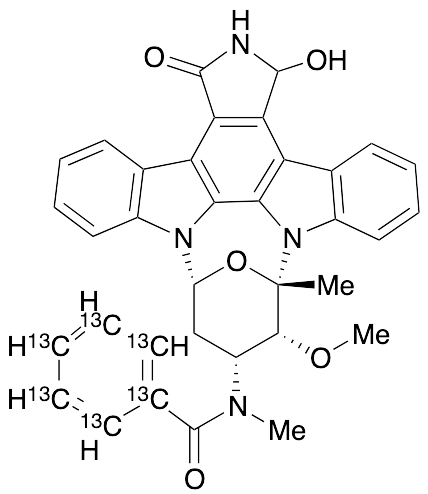 3-Hydroxy Midostaurin-13C6