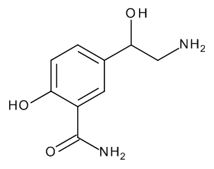 5-(2-Amino-1-hydroxyethyl)-2-hydroxy-benzamide Hydrochloride