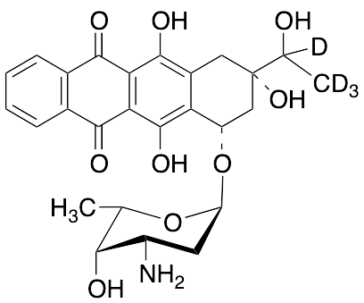 Idarubicinol-d4 (Mixture of Diastereomers) (>80%)