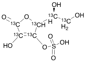 L-Ascorbic Acid 3-Sulfate-13C6